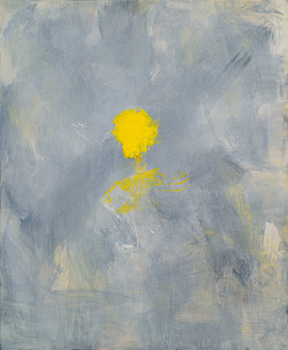 Ife Cadmium Yellow Acrylic paint on canvas 195 x 160 cm, 2022